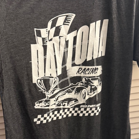 melrose place Other - Melrose Place Daytona 500 Racing Gray T-Shirt Size Large NWOT